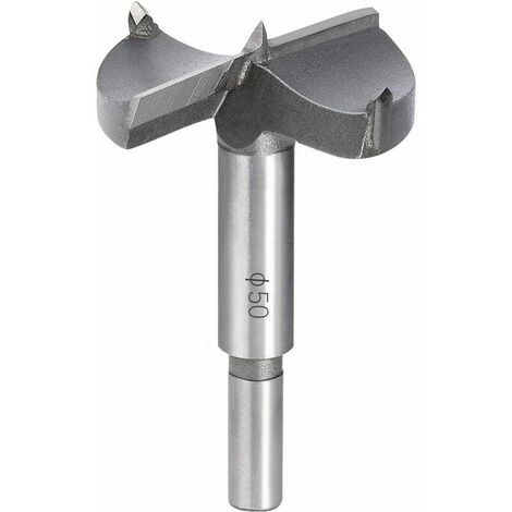 Wood Drill Bits, 50MM Carbide Wood Countersink, Installing Spherical Wood Doors, Drawers, Plywood, Quickly Helps You Make Clean Flat Bottom Holes In Wood