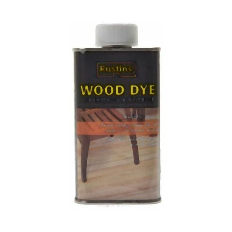 Wood Dye Dark Oak 1 litre RUSWDDO1L - Rustins