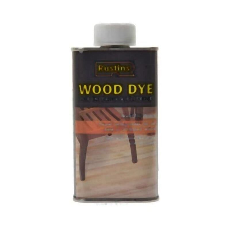 Rustins - Wood Dye Light Oak 250ml RUSWDLO250 - Light Oak