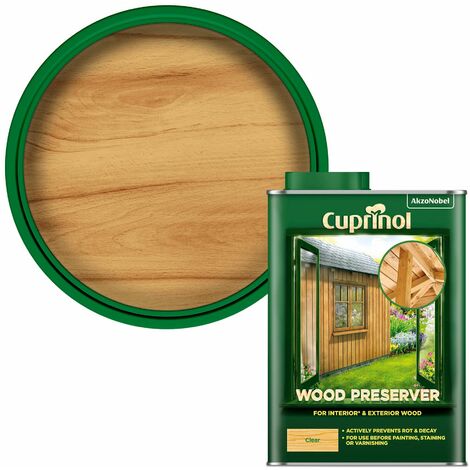Wood Preserver Clear 1 litre - CUPWPCL1L