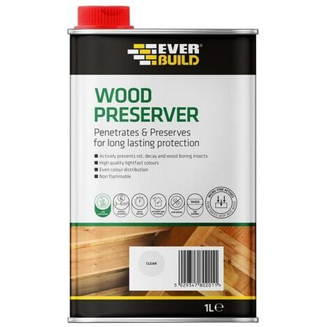 Wood Preserver Clear 1 litre - EVBLJCR01
