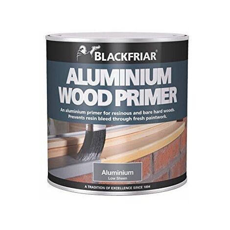 Wood Primer Aluminium 500ml BKFWPA500