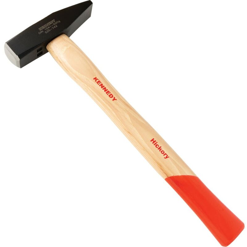 Wood Shaft 2.2LB Machinists Hammer DIN1041 - Kennedy