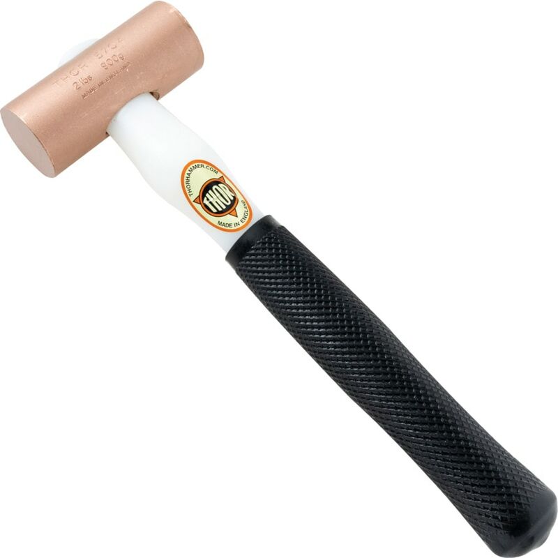 24-5705 44MM Solid Copper Mallet with Plastic Handle - Thor