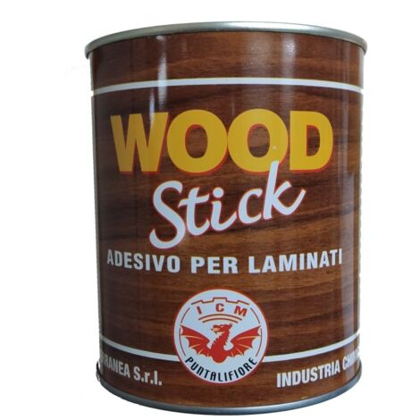 Wood stick da 0,850 lt colla a contatto ideale per laminati, metallo, legno