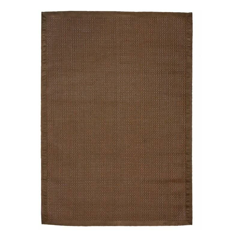 Thedecofactory - straw - Tapis tressé pour intérieur et extérieur marron 120x170