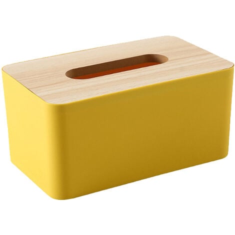 Wooden Tissue Box Holder Cover, Rectangular Tissue Holder Boxes, Removable Tissue  Box Holder For Bathroom Vanity, Countertop, Bedroom Dresser, Nightst