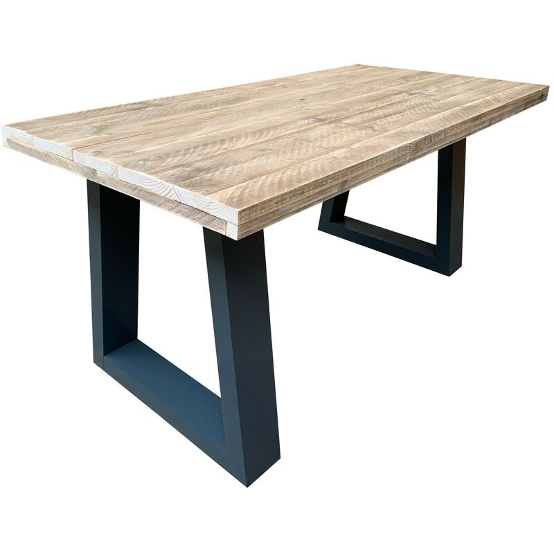 Wood4you - Bureau - Vancouver - trabattello legno - antracite