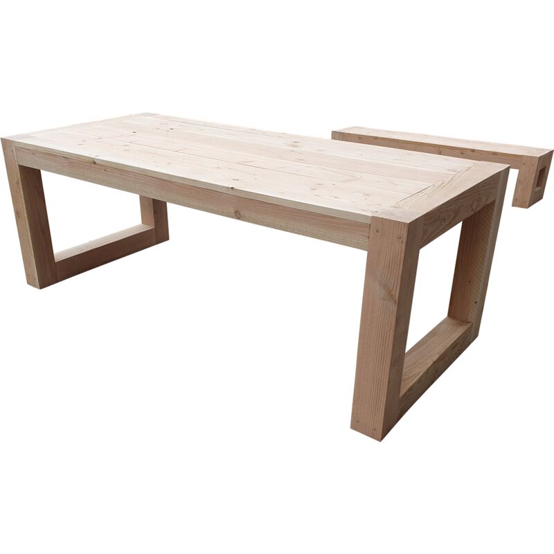Tuintafel Boston Douglas 200Lx78Hx90D cm - Wood4you
