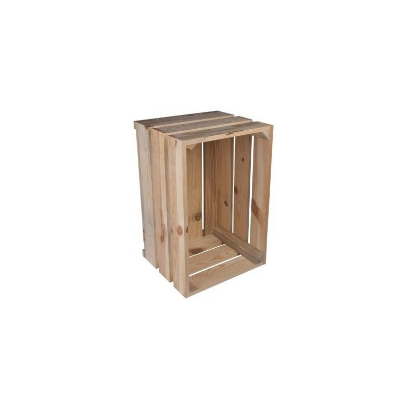 Levigne - Woodbox - Caisse En Bois Déco Moyen Model Brute