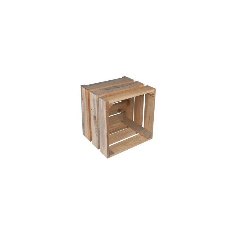 Woodbox - Caisse En Bois Déco Petit Model Brute