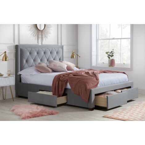 Catherine Lansfield Opulence Ottoman Bed, Storage