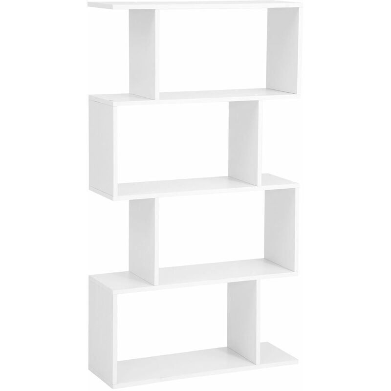 3 Grid Floor Standing Bookshelf Living Room Bookcases Office File