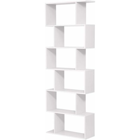 Wooden Bookcase Cube Display Shelf And Room Divider Freestanding