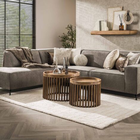 Wooden Coffee table set of 2 Tweak