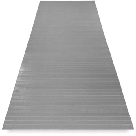 WOODEN cuisine tapis bambou WOODY rejoint Grey Cm. 50x180