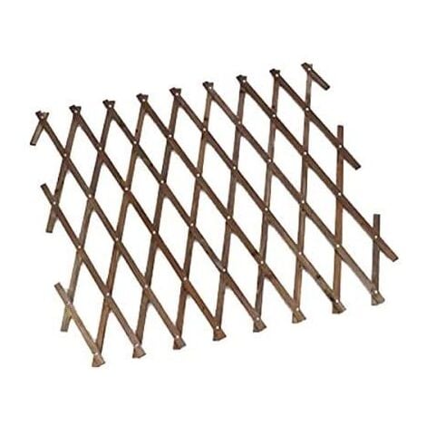 GARDEN MILE Wooden Expanding Trellis (1.8 x 0.3m)
