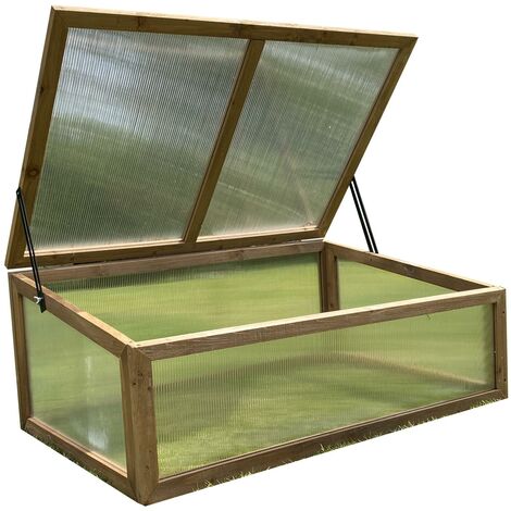 Wooden Framed Polycarbonate Coldframe