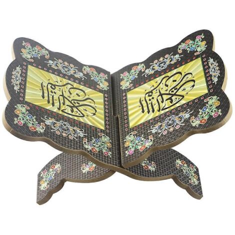 Wooden Holy Bible Prayer Book Stand Holder Shelf Eid Ramadan Gifts Muslim Islamic Home Decoration