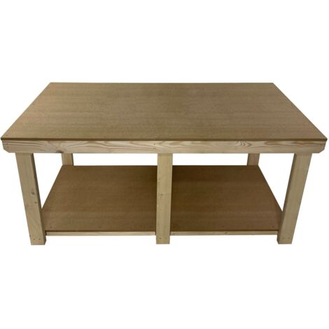 Wooden MDF Top Wide Workbench (3ft x 8ft)