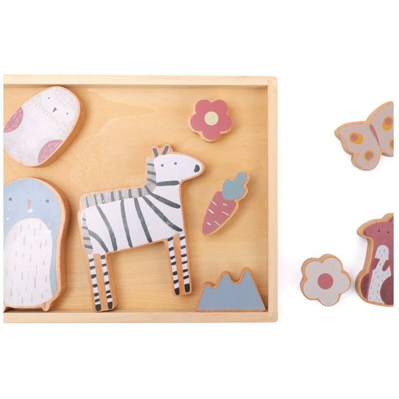 

Wooden Stacking Puzzle Andreu Toys