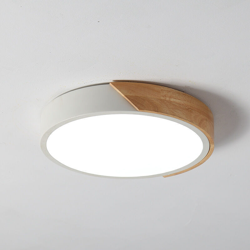 Image of Wooden Wall/Ceiling Light 18W LED Ceiling&hellip;