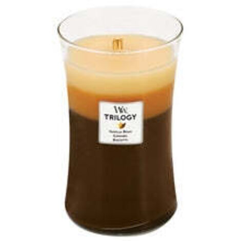 Woodwick - cafe sweets trilogy vase coffee sweets - scented candle 2750g