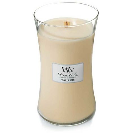 WOODWICK CANDELE PROFUMATE In Clessidra Giara Media Vetro Stoppino Legno  EUR 20,90 - PicClick IT