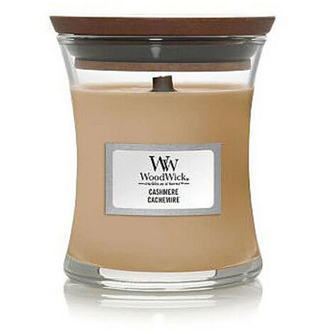 WOODWICK CANDELA CLESSIDRA PICCOLA MINI JAR CASHMERE