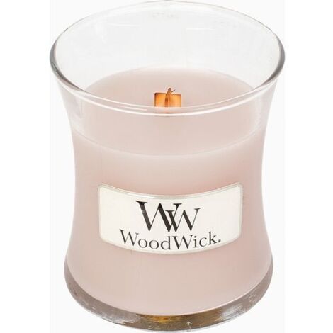 WOODWICK CANDELA CLESSIDRA PICCOLA MINI JAR VANILLA&SEA SALT