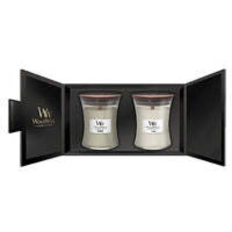 Woodwick - candle gift set fireside linen 2750g