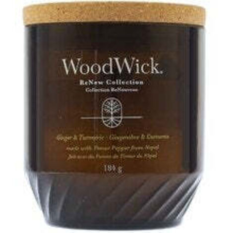 Woodwick - renew ginger turmeric candle zazvor a kurkuma - vonna svicka 3680g