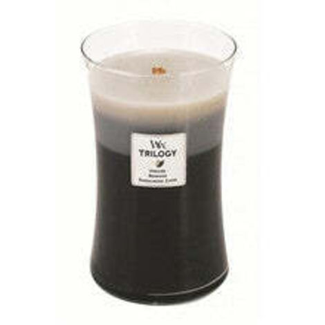 Woodwick - scented candle trilogy fireside redwood sandalwood clove 609 g 6090g