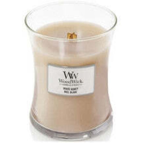 Woodwick - white honey vase - scented candle 6095g