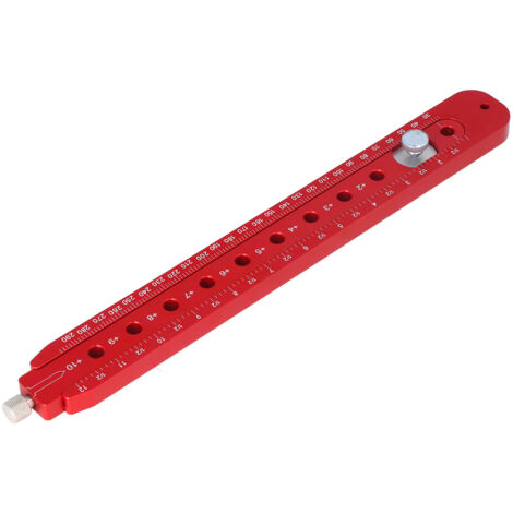 Woodworking Circle Ruler Aluminium Alloy Adjustable Woodworking Circular Drawing Tool for Carpenter Tool