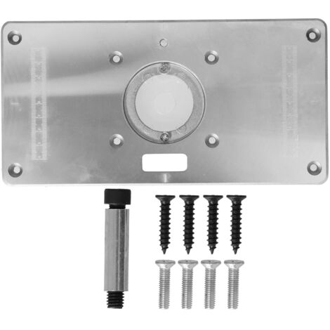 Woodworking Engraving Machine Flip Board Aluminum Alloy Milling and Slotting Tool Portable and Durable for Worker