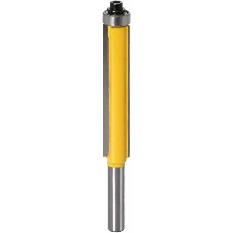 Woodworking Milling Cutter Extra-long Razor Cutter Straight Bit-76.2mm, with 8mm Handle (8mm 1/2 Inch 63mm)