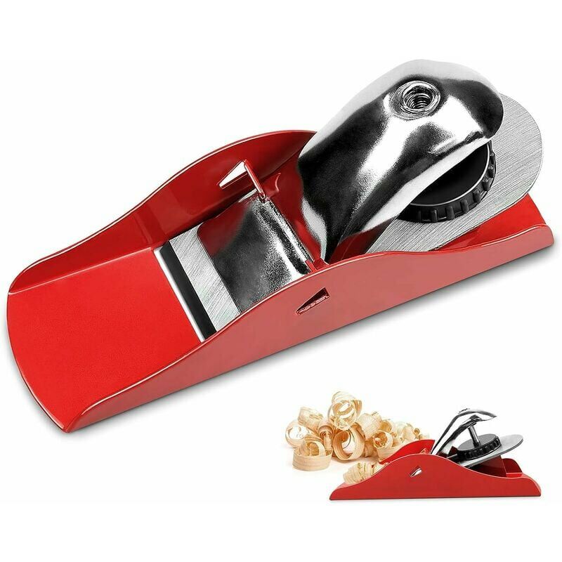 Woodworking Planer, Smoothing Compact Block Hand Plane, Adjustable Block Plane, Carpenter's Chamfer Tool, for Cutting, Woodworking Planning, Carving,