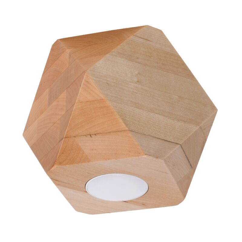 Woody 1 Ceiling lamp in natural wood