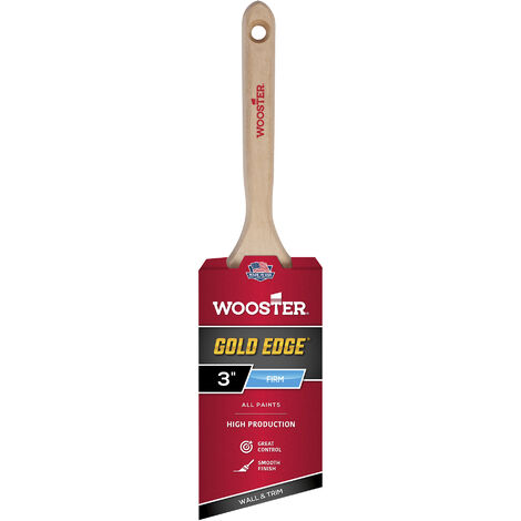 Wooster Gold Edge - Angle Sash Paint Brush - 3 Inch