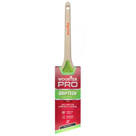 Wooster Grip Tech - Firm - Thin Angle Sash Paint Brush - 2 Inch