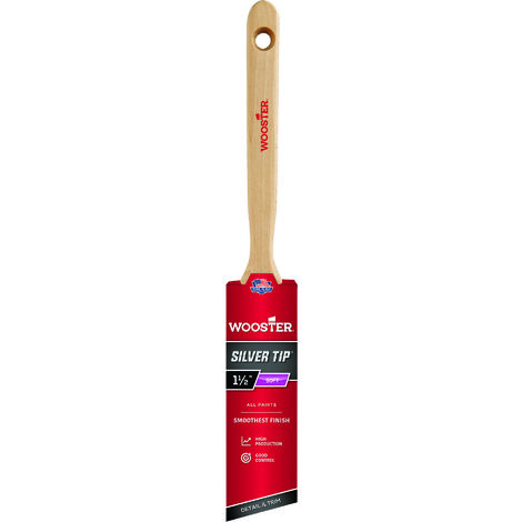 Wooster Silver Tip - Angle Sash - Wall and Trim Paint Brush - 1.5 Inch