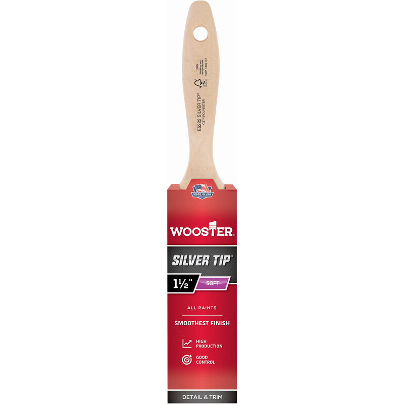 Wooster - Silver Tip - Detail and Trim Paint Brush - 1.5 Inch