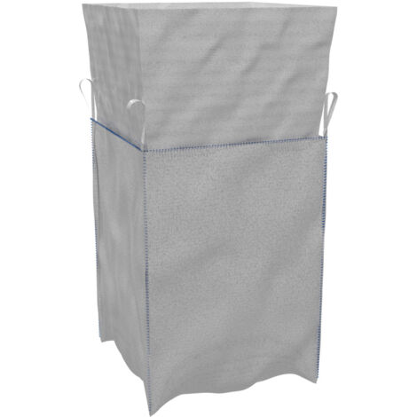 WOREK BIG-BAG 909090 CM BIAŁY,OTWARTY Z KOŁNIERZEM - MG-300-0010
