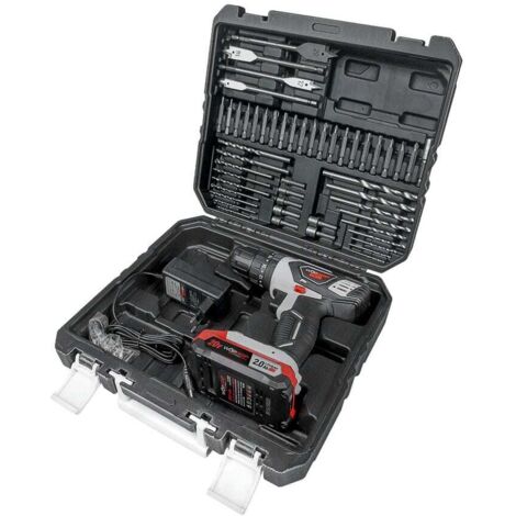 WORGRIP 20V marteau perforateur 1 batterie 2.0Ah 50 accessoires