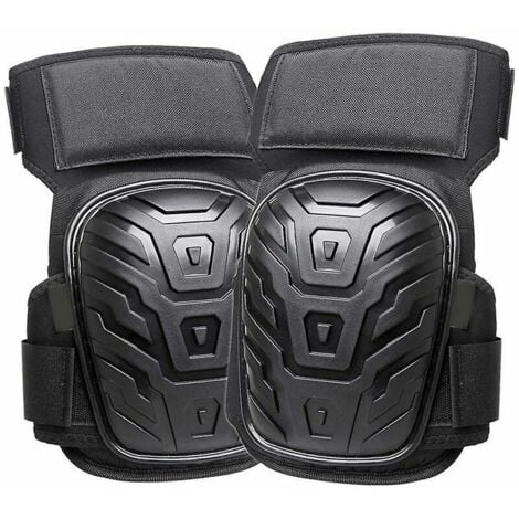 Work Knee Pads with Gel Padding Adjustable Straps for Gardening Construction Work，