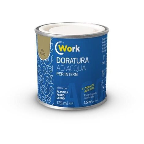 WORK SMALTO DORATO ACQUA ORO PALLIDO 125ML