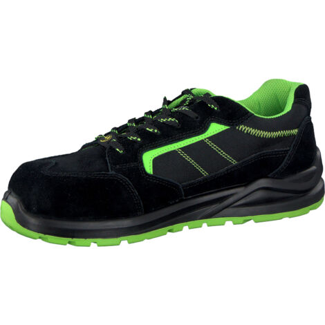 HSM SCHUHMARKETING Schwarz,Lime,40