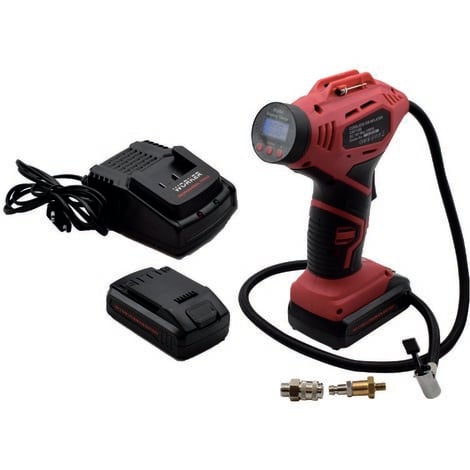 Worker mini compressore portatile a batteria - Idrhaus