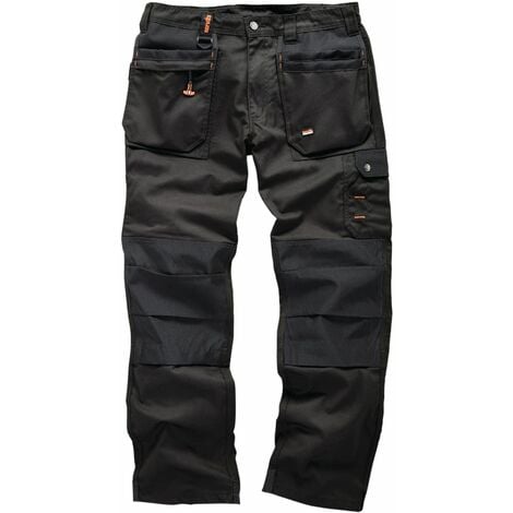 Worker Plus Trouser Black 34L T51800